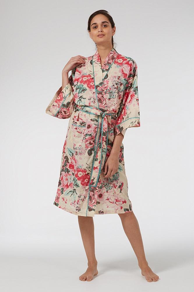 Cutting Garden Kimono Robe